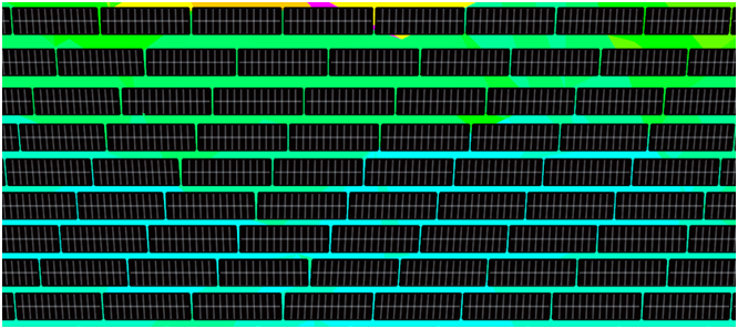 光伏精細(xì)化設(shè)計(jì)——山地光伏方陣東西間距問題探討
