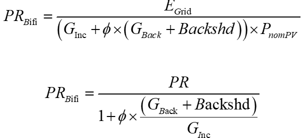 8.0版PVsyst關(guān)于雙面系統(tǒng)效率的修正說(shuō)明